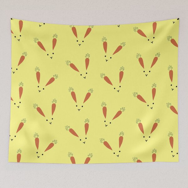 Item preview, Bunny carrots design  designed and sold by SamfarStudio.