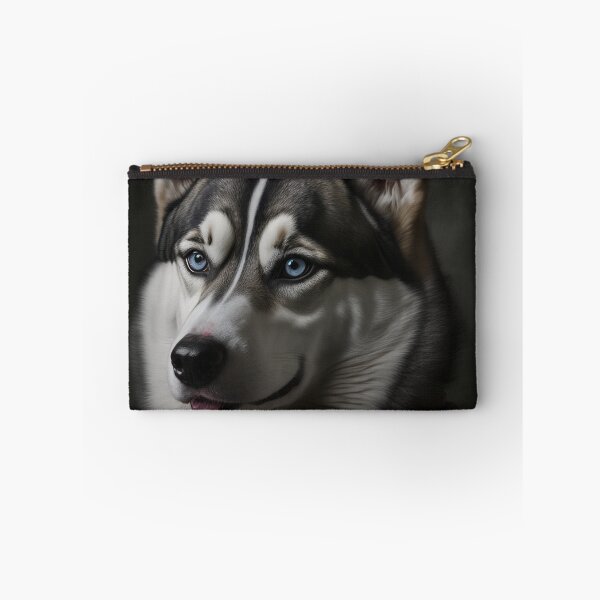 Item preview, Hyper Realistic Husky Dog Portrait Royal Renaissance Animal –  Photorealism Classic Royal Portrait Of A Husky Dog designed and sold by MadeByRobots.