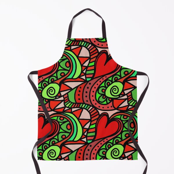 Item preview, Hearts, colorful abstract design designed and sold by zeljana0504.