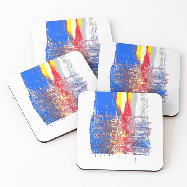 Item preview, Fallen Rainbow | Abstract Painting Art designed and sold by skewdart.