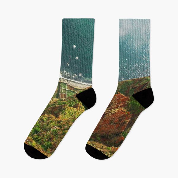 Item preview, Madeira, Cabo Girao, Portugal, Photography, The view from above the cliff on colourful ground, grass and the ocean designed and sold by VISO-art.