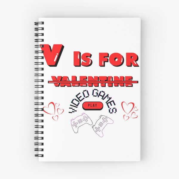 Item preview, V Is For Video Games designed and sold by Crushed Heart.