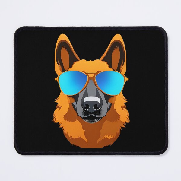 Item preview, German Shepherd wearing sunglasses, Ai Generated Art designed and sold by ACC .