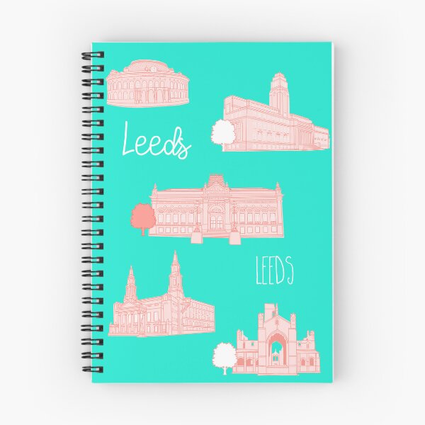 Item preview, Leeds Architectural Landmarks (Turquoise Version) designed and sold by Adam Regester.