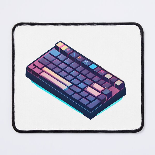 Item preview, neon keyboard designed and sold by rondoesthis.