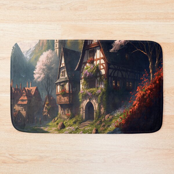 Item preview, Medieval Town in Grassy Vale designed and sold by D3monic.