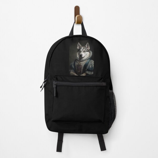 Item preview, Hyper Realistic Husky Dog Portrait Royal Renaissance Animal –  Photorealism Classic Royal Portrait Of A Husky Dog designed and sold by MadeByRobots.