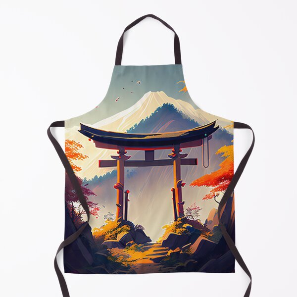 Item preview, Japanese Torii in Autumn Mountain designed and sold by D3monic.