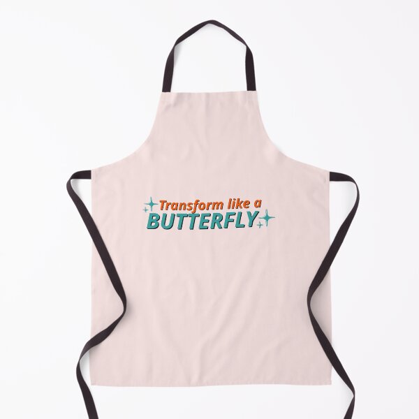 Artikelvorschau, Bunter hübscher Schmetterling inspiriertes Motivationszitat - "Transform Like A Butterfly" entworfen und verkauft von Kodexstore.