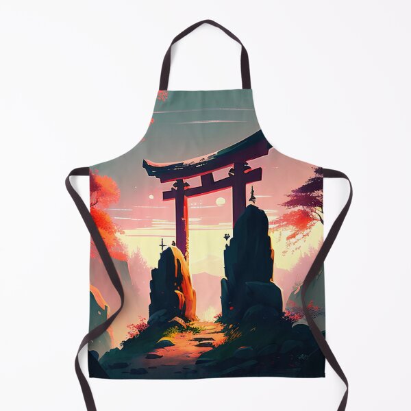 Item preview, Orange Leaves and Japanese Torii designed and sold by D3monic.