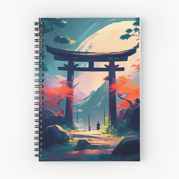 Item preview, Autumnal Japanese Torii in the Mountains designed and sold by D3monic.