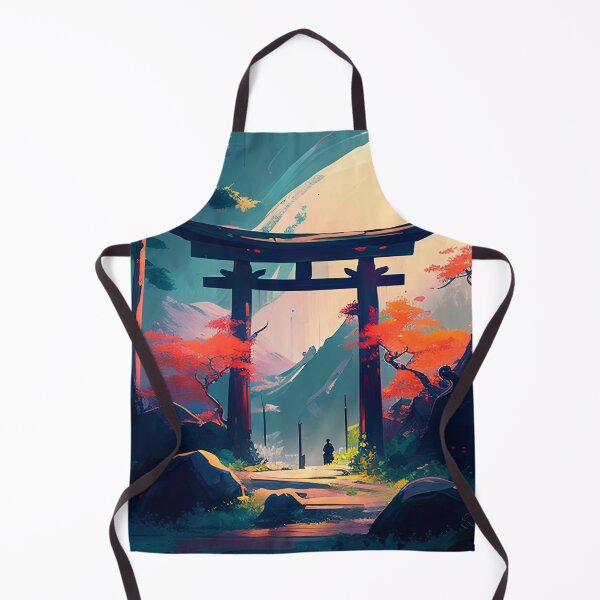 Item preview, Autumnal Japanese Torii in the Mountains designed and sold by D3monic.