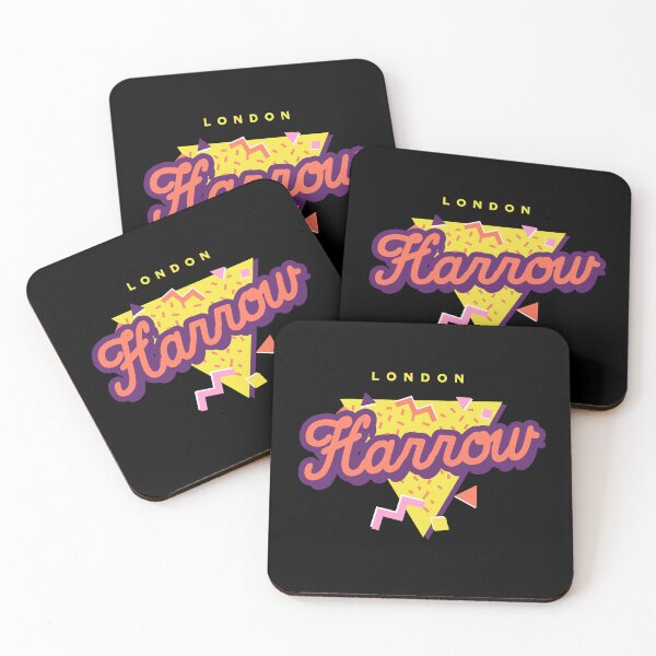 Item preview, Retro 90s Pop 'Harrow' Vintage London designed and sold by dinosareforever.
