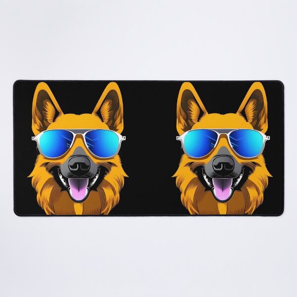 Item preview, German Shepherd wearing sunglasses, Ai Generated Art designed and sold by ACC .