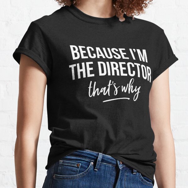 Item preview, Because I'm The Director That's Why Filmmakers Film Festival designed and sold by Kiwi Queen.