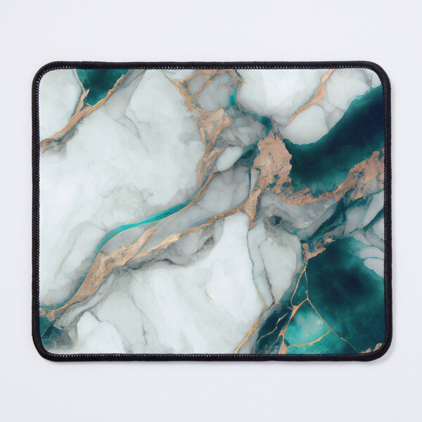 Item preview, White gold blue turquoise texture designed and sold by AppleElf.