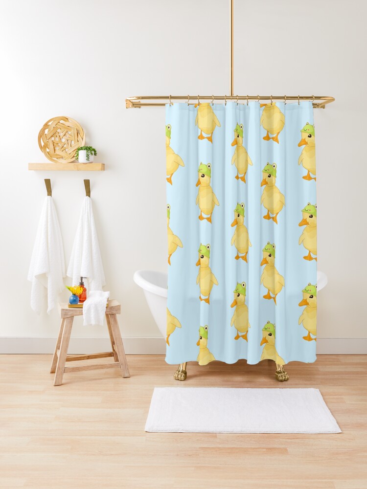 Frog duck Shower Curtain for Sale by Natalie Gibbs