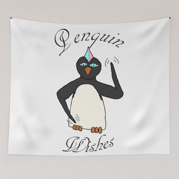 Item preview, Penguin Wishes zig-zag shake designed and sold by Hypnotees.