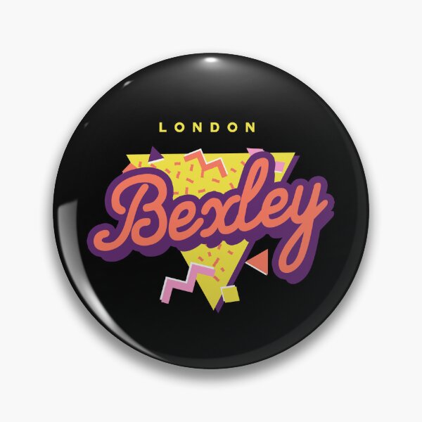 Item preview, Retro 90s Pop 'Bexley' Vintage London designed and sold by dinosareforever.