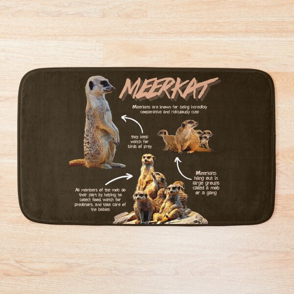 Item preview, Meerkat Fun Facts designed and sold by KyleNesas.