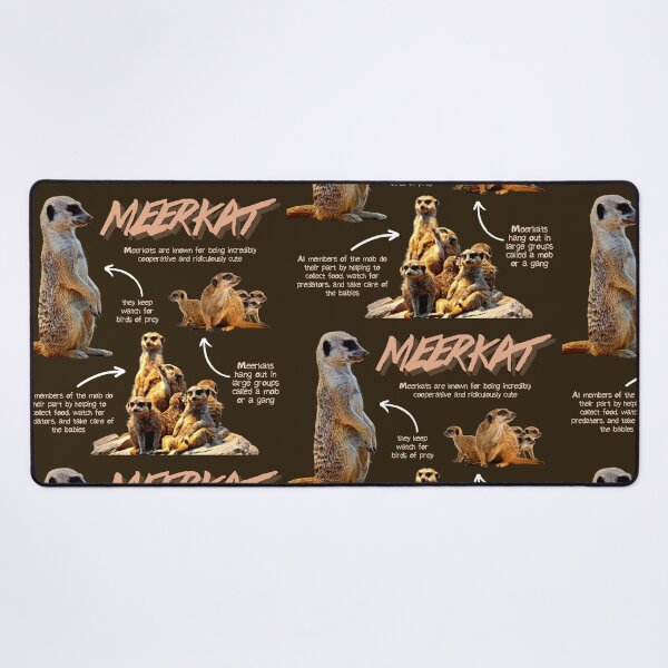 Item preview, Meerkat Fun Facts designed and sold by KyleNesas.
