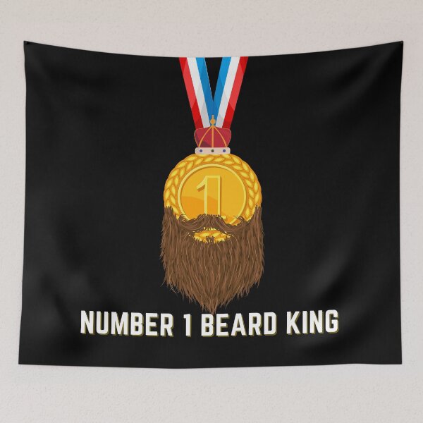 Item preview, Number 1 Beard King  designed and sold by Imemewell.