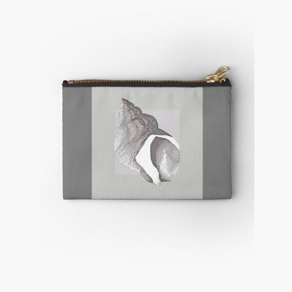 Item preview, Whelk shell in pearl grey designed and sold by LisaLeQuelenec.