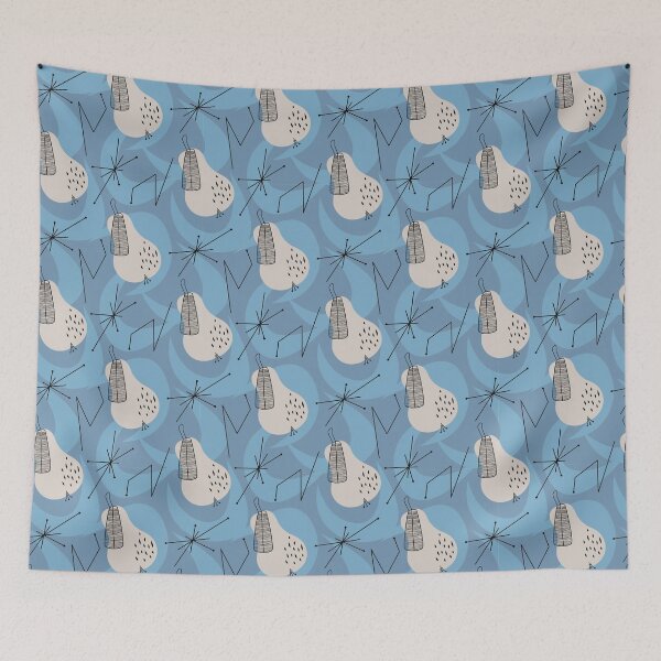 Item preview, Fruits in Mid Century Modern Style Pattern designed and sold by brytfanna.