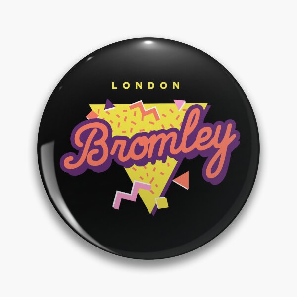 Item preview, Retro 90s Pop 'Bromley' Vintage London designed and sold by dinosareforever.