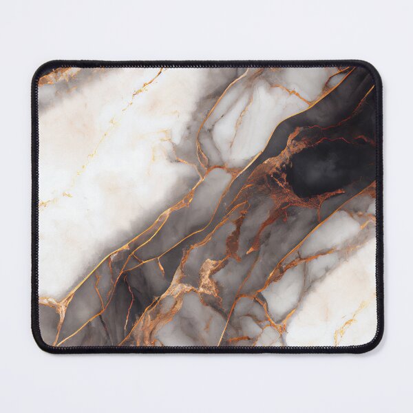 Aperçu de l'œuvre Texture marbre cuivre métal or blanc créée et vendue par AppleElf.