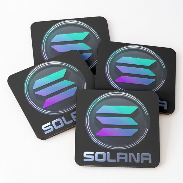 Item preview, Solana logo, coin and font  designed and sold by ColorCube1.