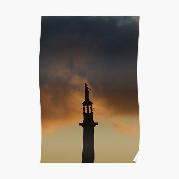 Britannia Lord Nelson Monument Great Yarmouth Norfolk - Poster Poster