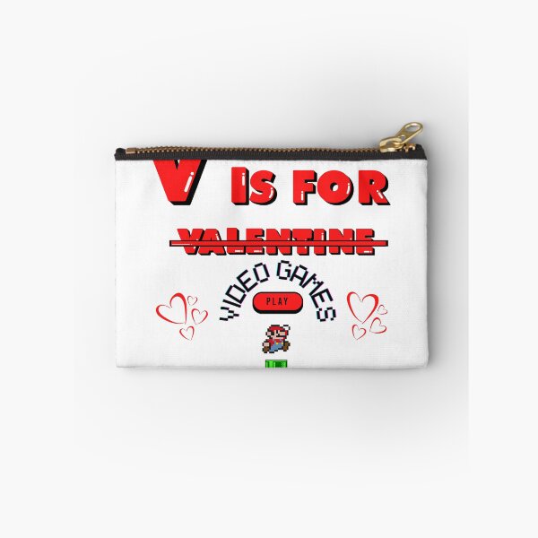Item preview, V Is For Video Games designed and sold by Crushed Heart.