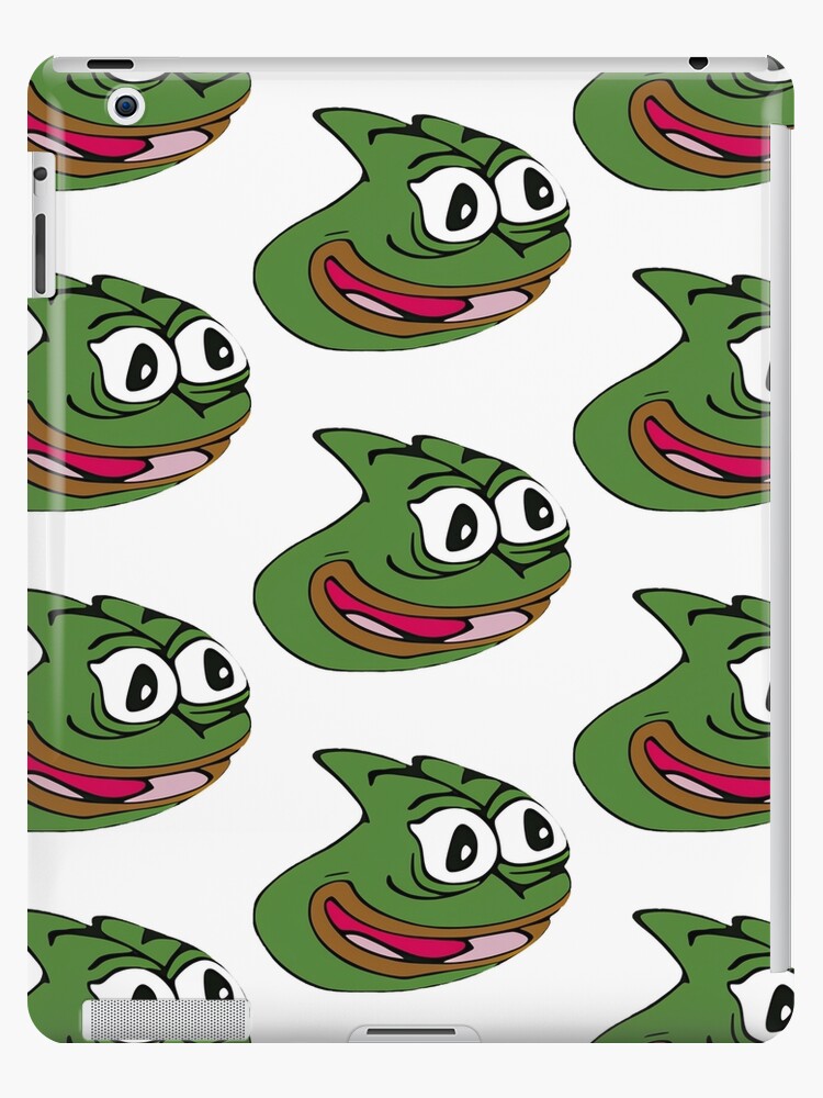 Pepega in HD Twitch Emote | iPad Case & Skin