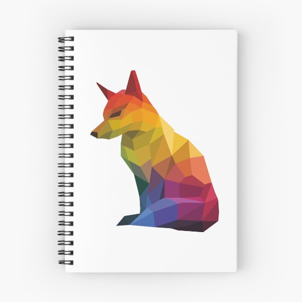 Item preview, Rainbow Geometric Fox designed and sold by shaldesign.