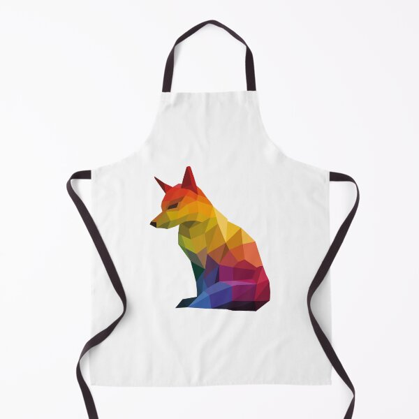 Item preview, Rainbow Geometric Fox designed and sold by shaldesign.