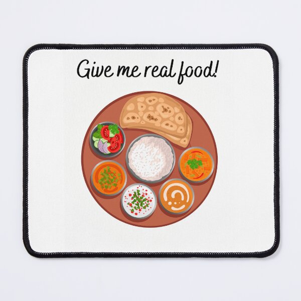 Item preview, Give me real food! designed and sold by ArtifyThat.