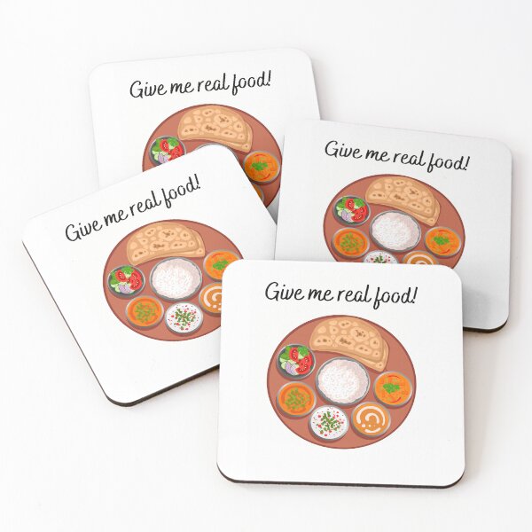 Item preview, Give me real food!  designed and sold by ArtifyThat.