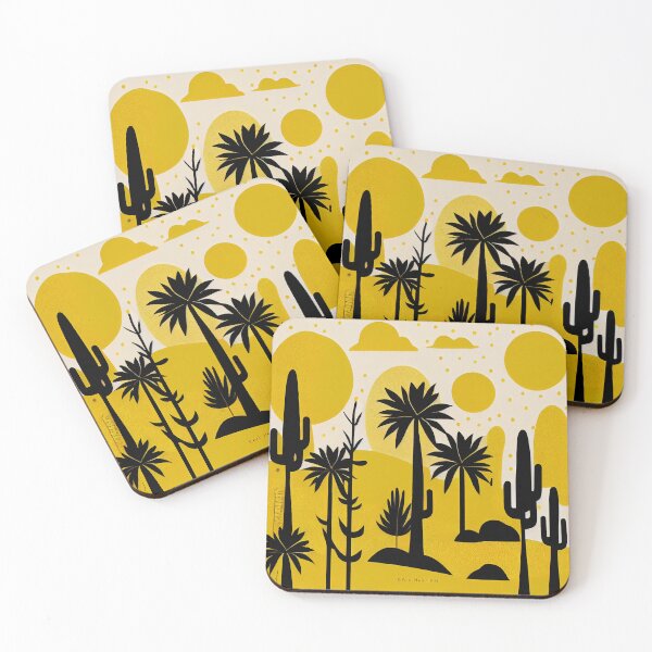Item preview, Thick Flat Yellow Minimal California Chic Pattern Digital Painting designed and sold by CodeAndColors.
