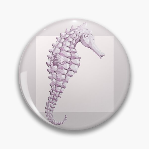 Item preview, Seahorse in pearl blush designed and sold by LisaLeQuelenec.