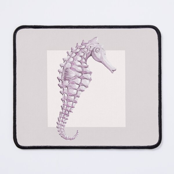 Item preview, Seahorse in pearl blush designed and sold by LisaLeQuelenec.