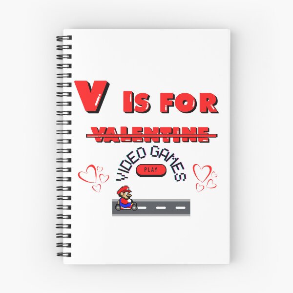 Item preview, V Is For Video Games designed and sold by Crushed Heart.
