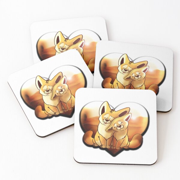 Artikelvorschau, Safari Valentines – Fuchspaar entworfen und verkauft von AnekArts.