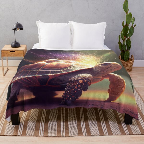 Item preview, Slow and Steady Wins the Sparkle Digital Painting designed and sold by CodeAndColors.