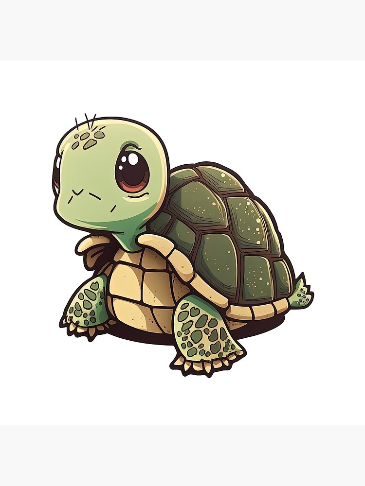 Cute turtle cartoon smiling Royalty Free Vector Image