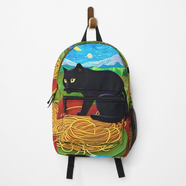 Item preview, Cat Eating Spaghetti designed and sold by roleshop.