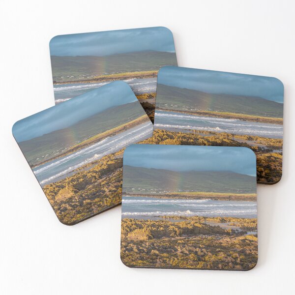 Item preview, Atlantic Ocean, mountains, beaches and beautiful cloudy skies with rainbows, this is the Dingle Peninsula on Ireland’s Wild Atlantic Way, southwest Atlantic coast designed and sold by AlbertMi.