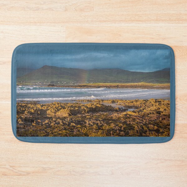 Item preview, Atlantic Ocean, mountains, beaches and beautiful cloudy skies with rainbows, this is the Dingle Peninsula on Ireland’s Wild Atlantic Way, southwest Atlantic coast designed and sold by AlbertMi.