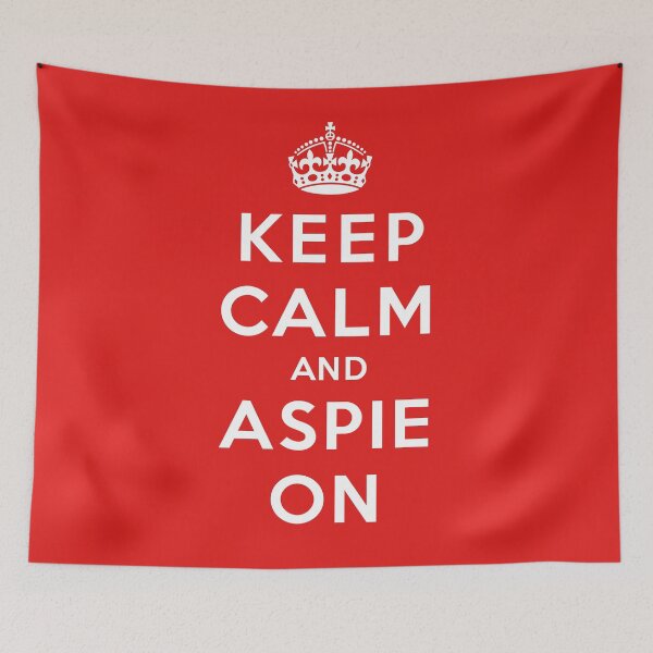 Item preview, Keep Calm and Aspie On designed and sold by onesnazzyaspie.