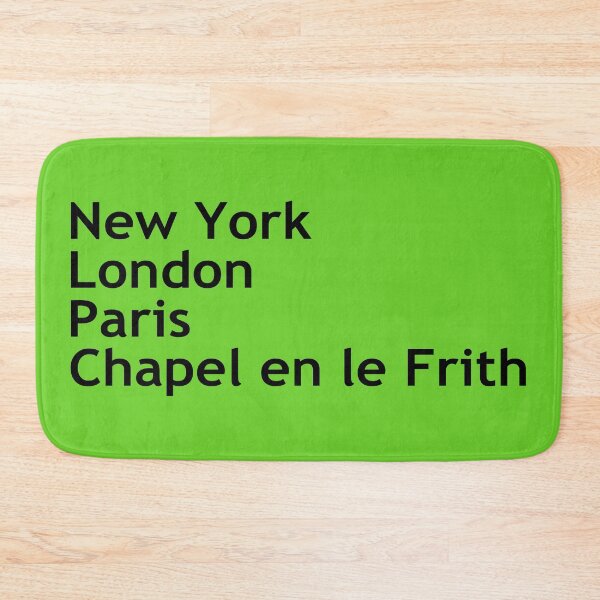 Item preview, New York London Paris Chapel en le Frith designed and sold by SpottedDick.